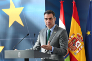 Pla mitjà del president del govern espanyol, Pedro Sánchez, en una imatge d'arxiu.