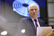 Plano medio del Alto Representante de la UE, Josep Borrell.