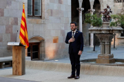 Pere Aragonès, president de la Generalitat de Catalunya.