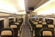 Interior de uno de los nuevos trenes.