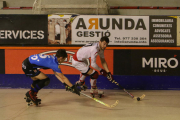 Una imatge del partit entre el Reus Deportiu i el Girona d'aquesta temporada.