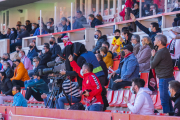 Aficionats al Nou Estadi aquest passat diumenge.