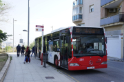 Imatge d'un autobús de l'EMT.