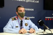 Pla mitjà del comissari portaveu dels Mossos, Joan Carles Molinero.