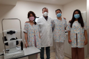Imatge de l'equip d'Oftalmologia Pediàtrica del Pius Hospital de Valls