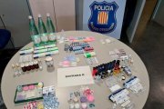 Les diferents substàncies intervingudes pels Mossos d'Esquadra.