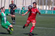 Imatge del partit que van disputar Cornellà i Nàstic la temporada passada.