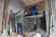 Les obres de la pizzeria que s'ubicarà en un dels locals del projecte Reus Espais Vius.