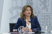 La ministra de Transportes, Raquel Sánchez.