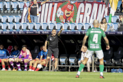 Raúl Agné durant el dia de Ferrol.