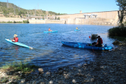 La marxa dels sediments al riu Ebre.