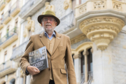 Josep Maria Buqueras, autor del llibre, aquest dilluns a Tarragona.