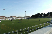 El camp de futbol de Vila-seca.