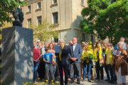 Carles Pellicer i altres membres de la corporació municipal han assistit a la inauguració.