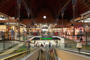 Imatge de l'interior del Mercat Central de Tarragona.