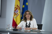 La vicepresidenta tercera, Teresa Ribera.