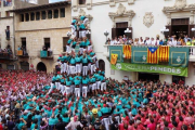 Imatge d'un castell de la Colla de Vilafranca.