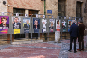 Els cartells electorals.