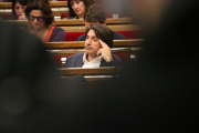 El diputat de Junts Francesc de Dalmases, al ple del Parlament.