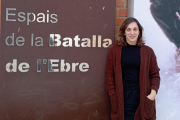 Imatge de Cinta Farnós, nova directora del Consorci Memorial dels Espais de la Batalla de l'Ebre.