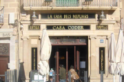 Façana del Restaurant Coder un dels que ofereixen menús especials modernistes per la Reus 1900.