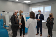 Manel Balcells también ha visitado la nueva área de ampliación y mejora del Hospital Comarcal de Móra d'Ebre.