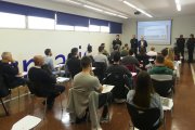 Imatge de l'inici del curs de formació d'agents interins per a incorporar-se a la Policia Local de Salou.