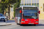 Imatge d'arxiu d'un autobús urbà a Tarragona.