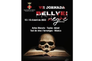 Cartel VII Jornada de Bellvei Negre que se celebrará el 15 y 16 de abril.