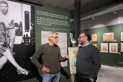 Marc Ferran i Daniel Recasens, després de fer el balanç dels museus.