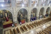 Els 21 misteris de la Setmana Santa de Tarragona s'han repartit entre cinc esglésies de la ciutat.