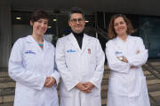 Els doctors Maria Soler, Josep Antoni Ramos Quiroga i Marta Ribasés, de Vall d'Hebron