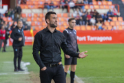 Dani Vidal durante el partido.