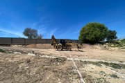 Los trabajos de mejora del campo de tiro con arco de Sant Salvador durarán dos semanas.