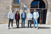 La presentació dels premis, aquest dilluns, a l'Ajuntament de Vila-seca.