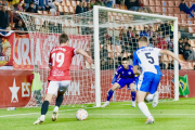 Imatge del duel de la primera volta entre el Nàstic i el Sabadell al Nou Estadi Costa Daurada.