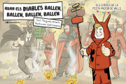 La portada del llibre 'Quan els diables ballen, ballen, ballen, ballen'.