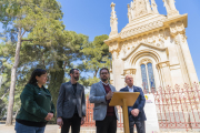 Imatge de l'acte d'inauguració del conjunt monumental.