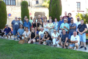 Grups dels participants en la ruta criminal literària de Creixell.