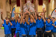 El equipo del CBT con la copa.