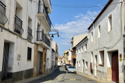 Imatge del barri de la Riba de la Bisbal del Penedès.