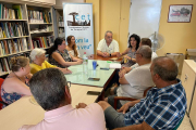 Sonia Orts reunida amb membres del CET.