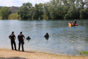 Un equip de submarinistes dels Mossos