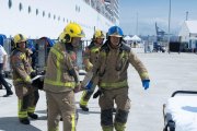 L'actuació s'ha dut a terme en un creuer estacionat al Port de Tarragona.