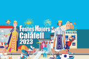 Cartell de les festes de Calafell.