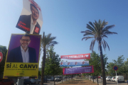 Cartells electorals al Vendrell.