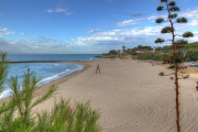 Imatge de la platja de Sant Gervasi de Vilanova i la Geltrú.