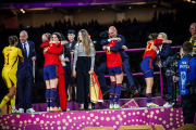 Una de les fotografies aportades per la RFEF de la celebració entre Rubiales i Hermoso.