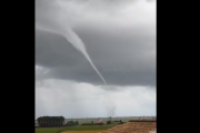 Capten un tornado al Delta de l'Ebre