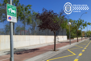 Imatge d'una àrea de «Petó i Adéu» a un centre escolar de Cambrils.